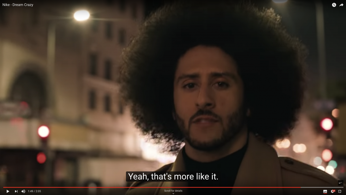 Here’s what I think about the new Nike ‘Dream Crazy’ TVC featuring Colin Kaepernick